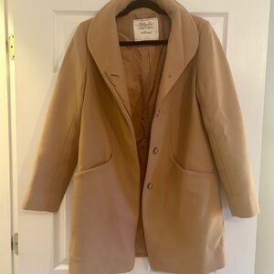 Aritzia Wilfred Cocoon Coat - Camel Size S